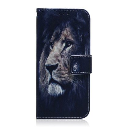 Plånboksfodral iPhone 14 – Lejon