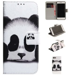 Plånboksfodral iPhone SE (2020) - Panda