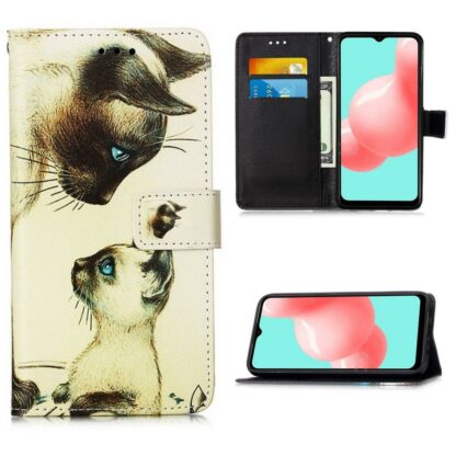 Plånboksfodral Samsung Galaxy A04s – Katter