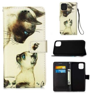Plånboksfodral iPhone 14 Pro Max – Katter