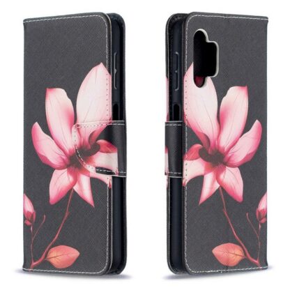 Plånboksfodral Samsung Galaxy A04s – Rosa Blomma