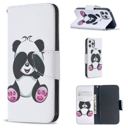 Plånboksfodral iPhone 14 Pro - Panda