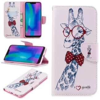 Plånboksfodral iPhone 14 Plus – Giraff