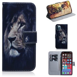 Plånboksfodral iPhone 14 Pro – Lejon