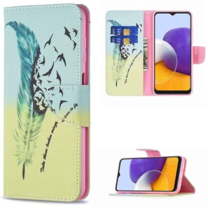 Plånboksfodral Samsung Galaxy A14 – Take These Broken Wings