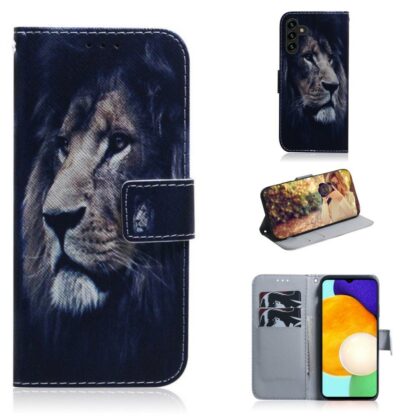 Plånboksfodral Samsung Galaxy A14 – Lejon