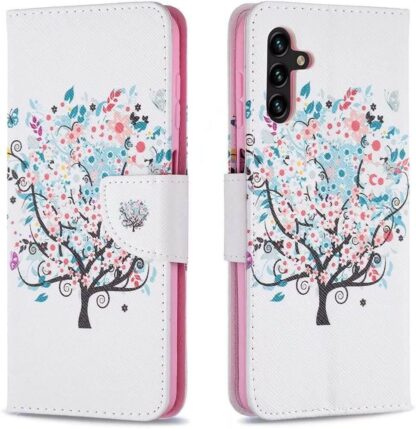 Plånboksfodral Samsung Galaxy A34 – Färgglatt Träd