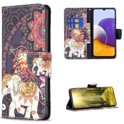 Plånboksfodral Samsung Galaxy A34 – Indiskt / Elefant