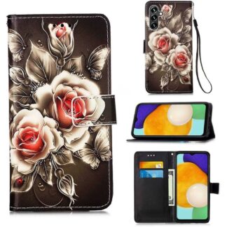 Plånboksfodral Samsung Galaxy A34 – Rosor