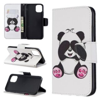 Plånboksfodral iPhone 15 Plus - Panda