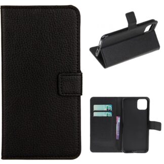 Plånboksfodral iPhone 15 Plus - Svart