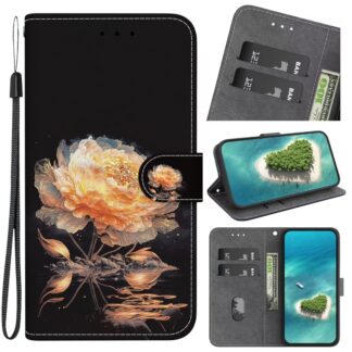 Plånboksfodral Apple iPhone SE (2022) - Korall Blomma