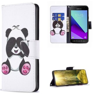Plånboksfodral Samsung Galaxy Xcover 4 - Panda
