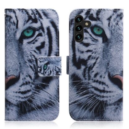 Plånboksfodral Samsung Galaxy A25 (5G) - Vit Tiger