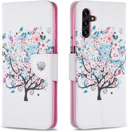 Plånboksfodral Samsung Galaxy S23 FE - Färgglatt Träd