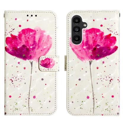 Plånboksfodral Samsung Galaxy S23 FE - Rosa Blomma