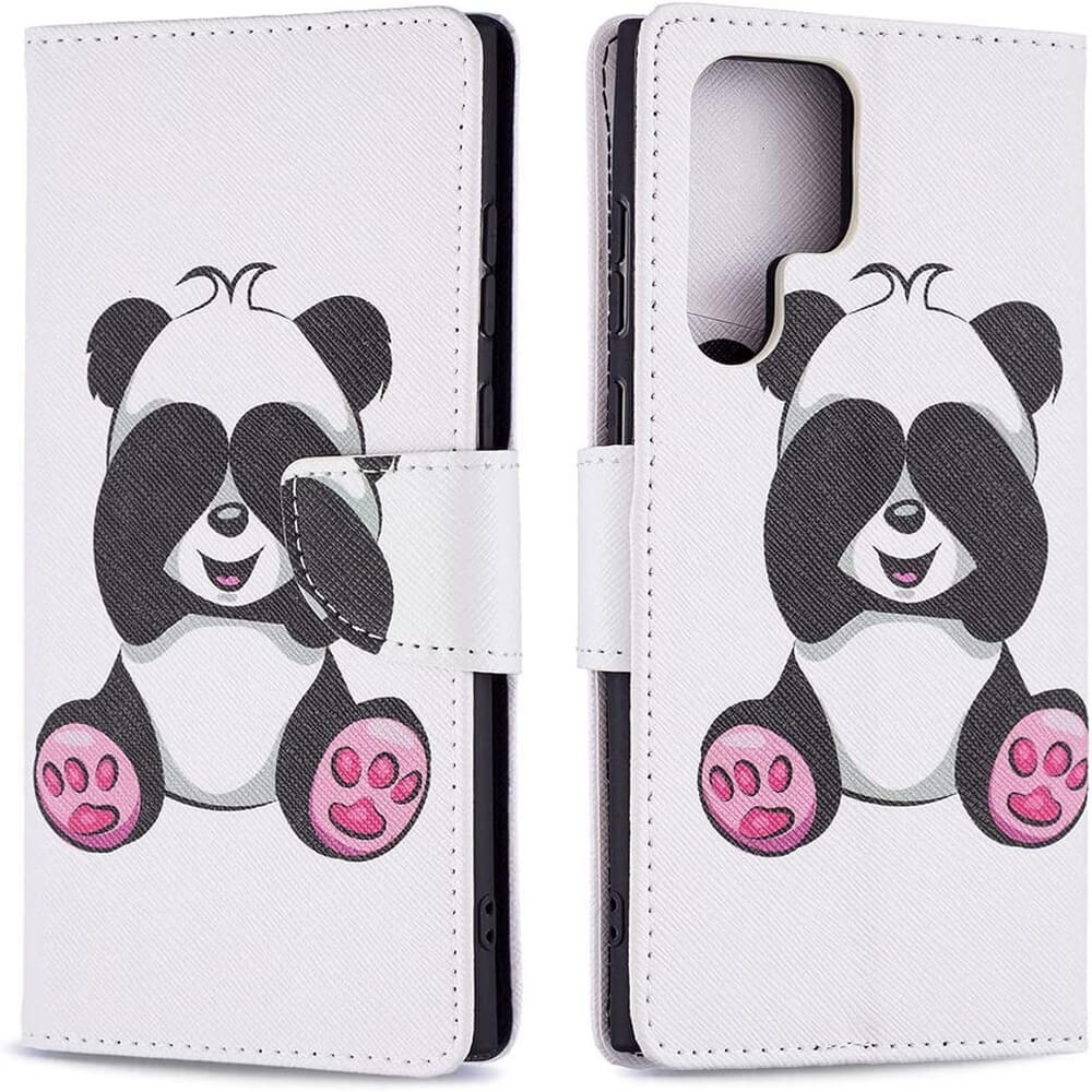 Plånboksfodral Samsung Galaxy S24 Ultra - Panda