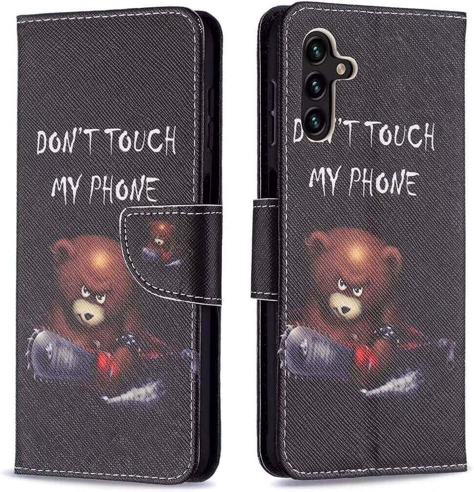 Plånboksfodral Samsung Galaxy A16 - Don't Touch My Phone