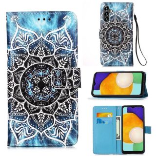 Plånboksfodral Samsung Galaxy A56 - Blå Mandala
