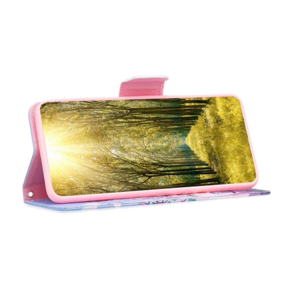 Plånboksfodral Samsung Galaxy S25 Plus - Ugglor på Gunga