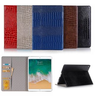 Plånboksfodral iPad Air 10,5" (2019) Krokodilmönster - 5 Färger