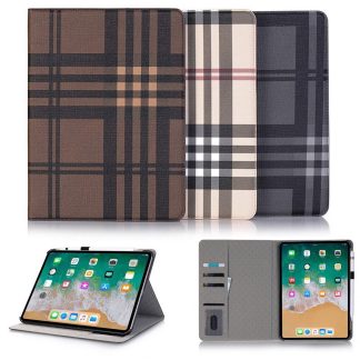 Plånboksfodral iPad Air 11" (2025) Rutmönster - 3 Färger