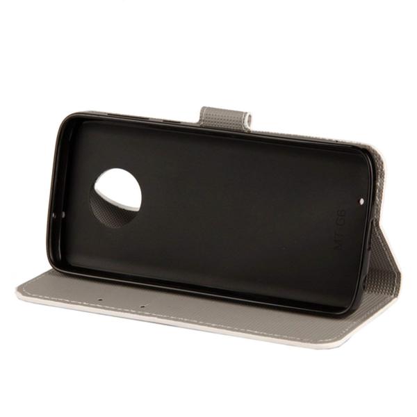Plånboksfodral Motorola Moto G6 - Flagga USA