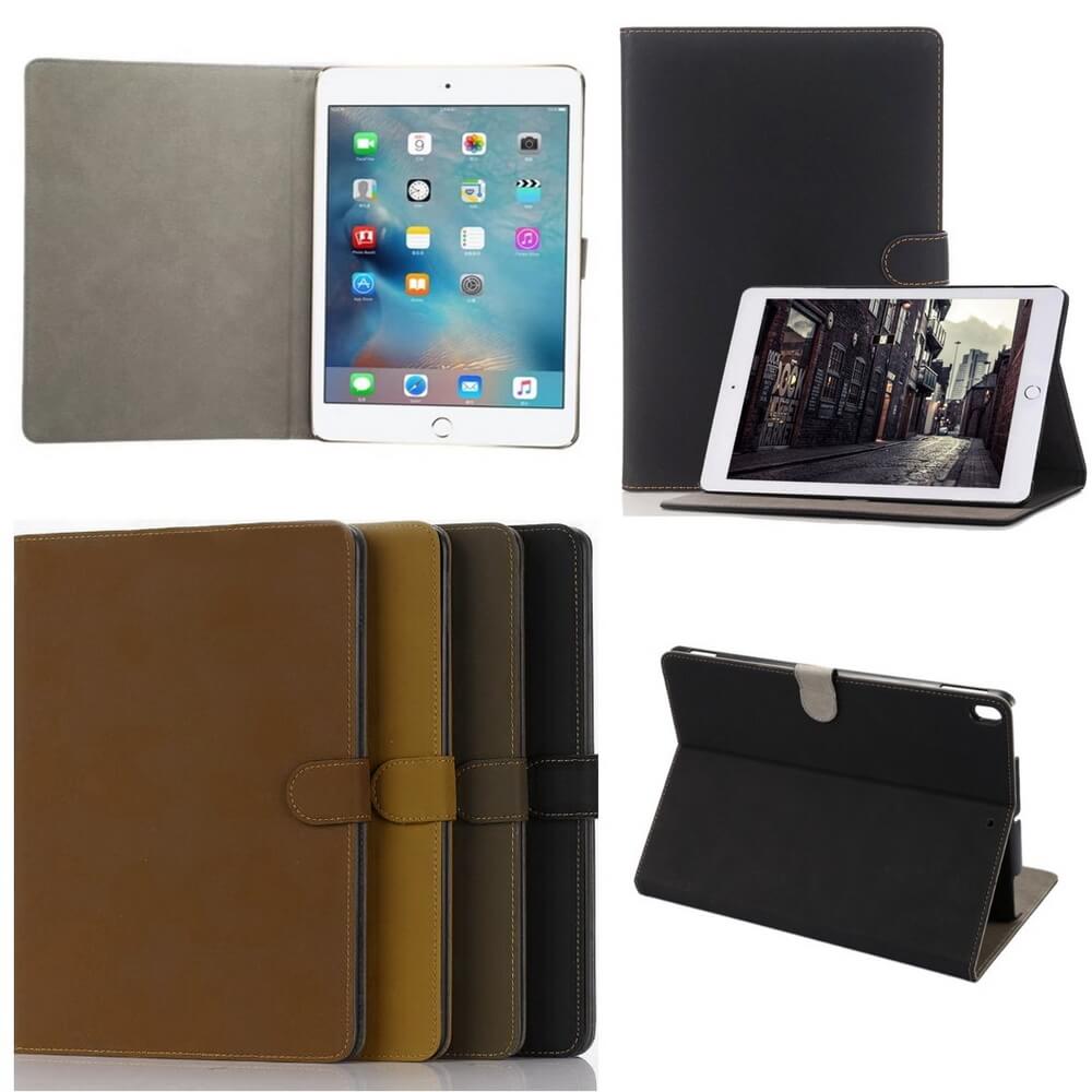Fodral Mocka/Läder iPad Pro 10.5" (2017) - Retro, 4 Färger