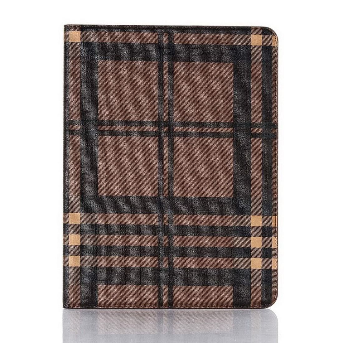 Fodral iPad Pro 12,9" (2020) Rutmönster - Brun