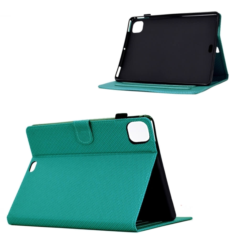 Fodral iPad Air (2024) M2 Vävmönster - Turkos