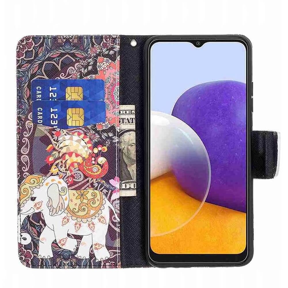 Plånboksfodral Samsung Galaxy A26 - Indiskt / Elefant