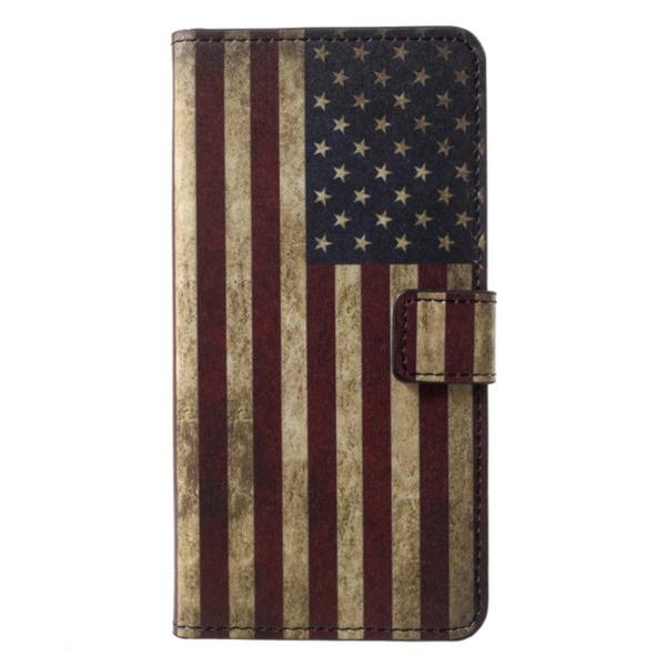Plånboksfodral Sony Xperia XZ2 - Flagga USA