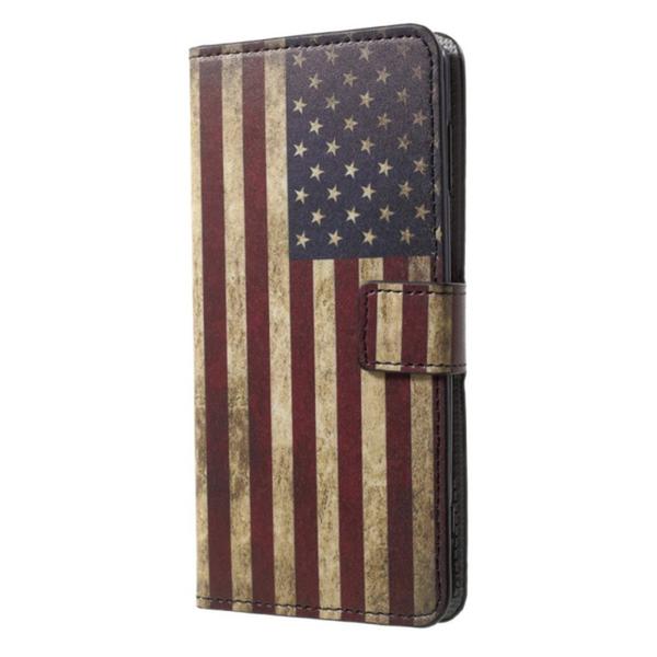 Plånboksfodral Sony Xperia XZ2 - Flagga USA